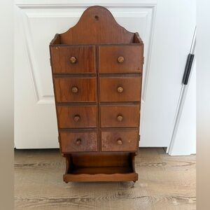 Vintage Apothecary Chest